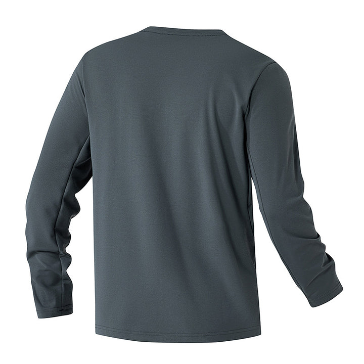 Herren Funktionales Langarmshirt mit praktischer Brusttasche Echoarchiv