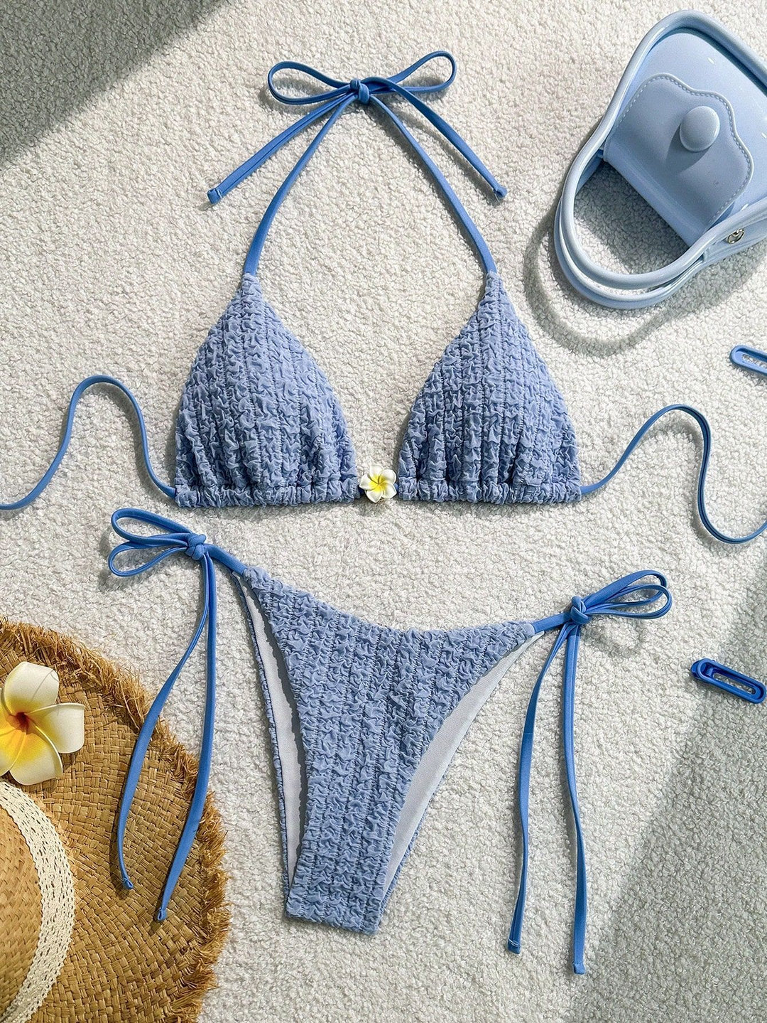 Damen raffinierter Triangel-Bikini Echo Archiv