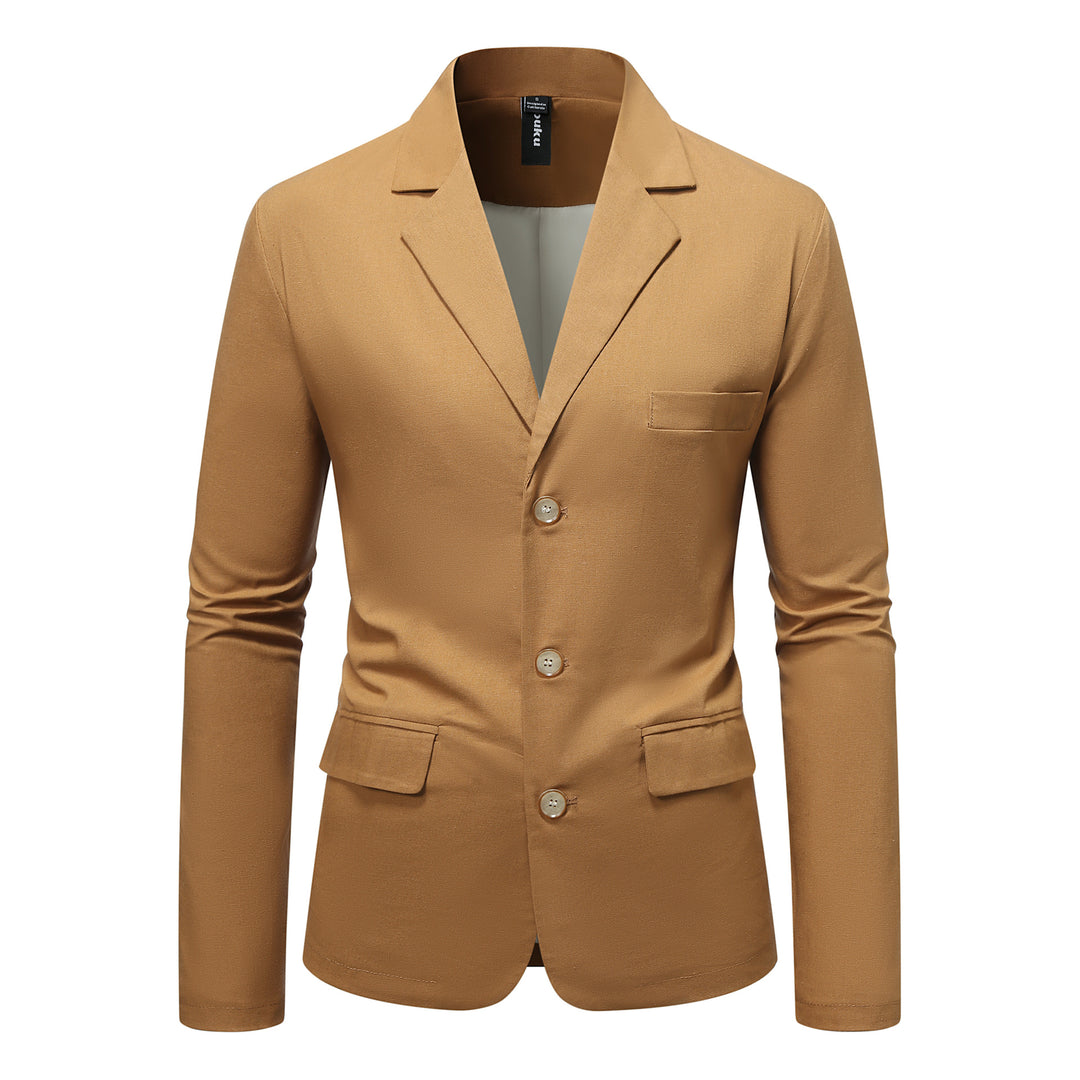 Herren eleganter Blazer mit praktischen Taschen und stilvollem Schnitt Echoarchiv