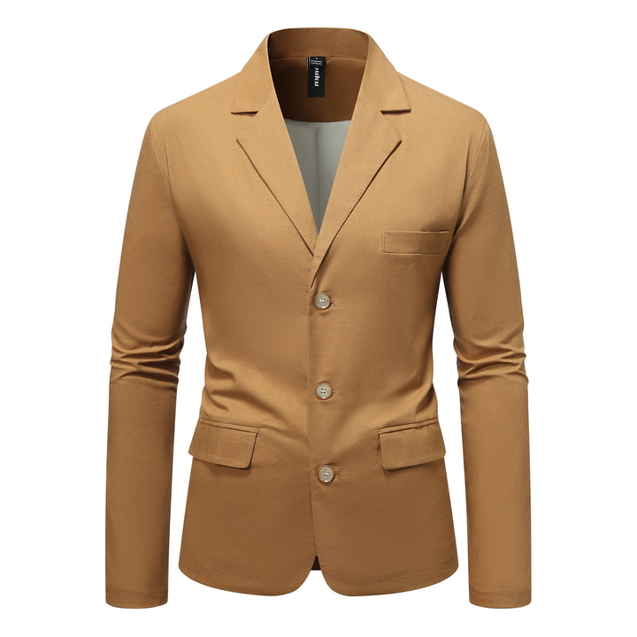 Herren eleganter Blazer mit praktischen Taschen und stilvollem Schnitt Echoarchiv