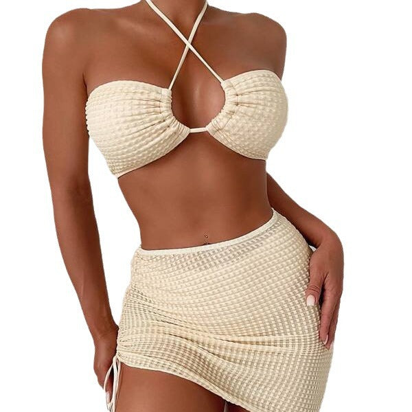 Damen Bandeau-Bikini mit sexy Wickelrock Echo Archiv