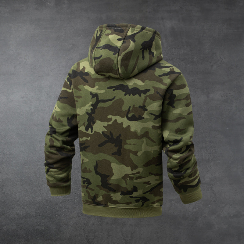 Herren Kapuzenpullover im Camouflage-Design Echo Archiv