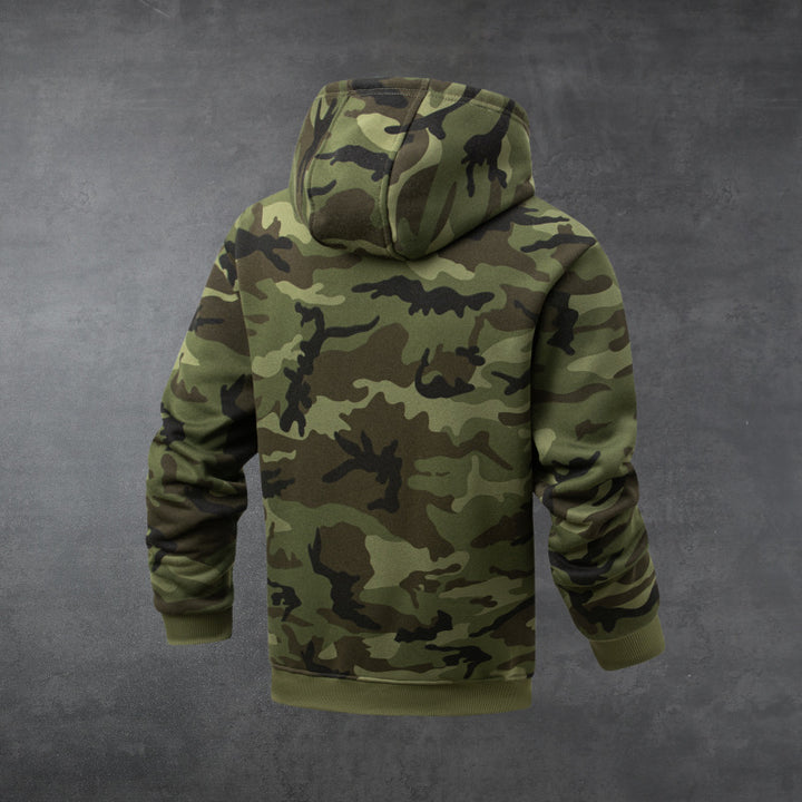 Herren Kapuzenpullover im Camouflage-Design Echo Archiv