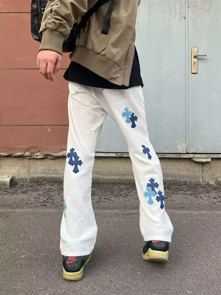 Herren Weitgeschnittene Custom Denim-Jeans Echo Archiv