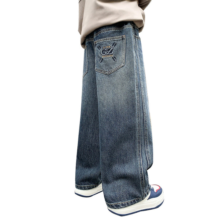 Unisex weite Cargo-Jeans im Streetwear-Style Echo Archiv