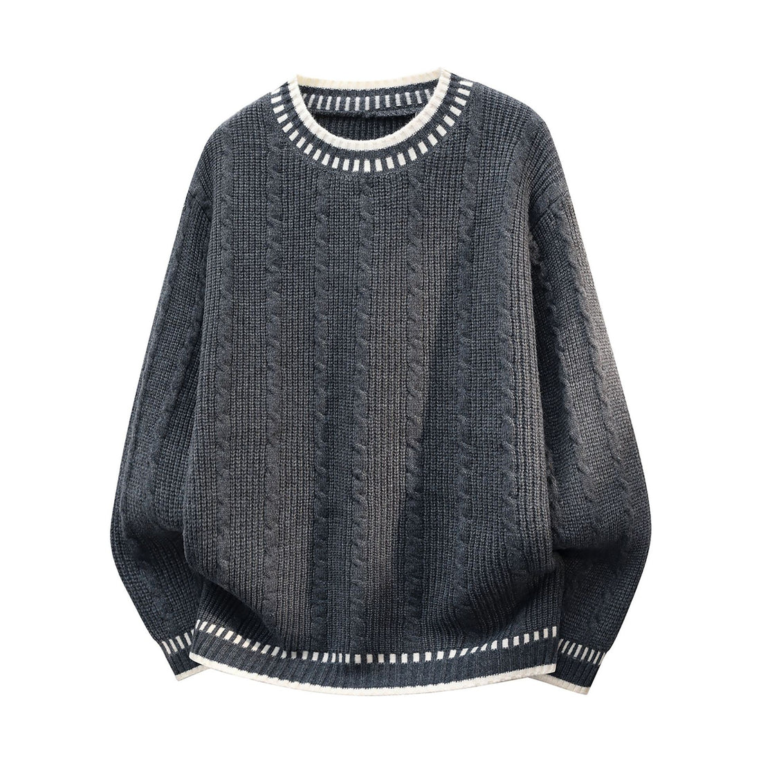 Damen Modischer Pullover mit strukturiertem Design – Mavelle