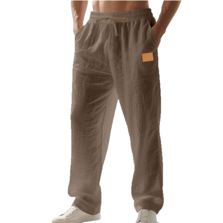 Herren Bequeme und luftige Sommerhose aus leichtem Leinenmaterial Echoarchiv
