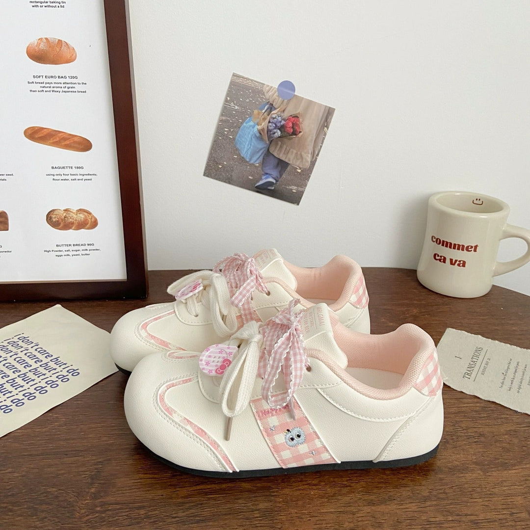 Damen Komfortable Sneakers mit verspielten Schleifendetails Echo Archiv