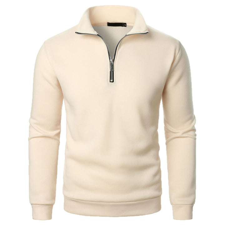 Herren Pullover mit kurzem Reißverschluss Echoarchiv