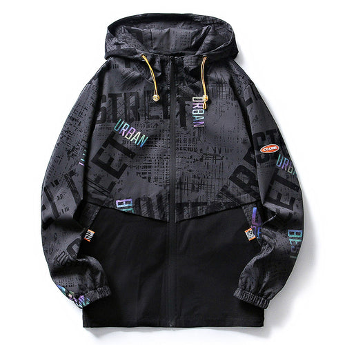 Herren Sportliche Jacke mit Grafischem Design Echo Archiv