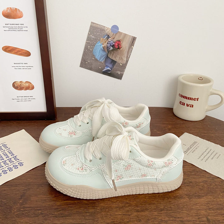 Damen Sneaker mit floralen Applikationen Echo Archiv