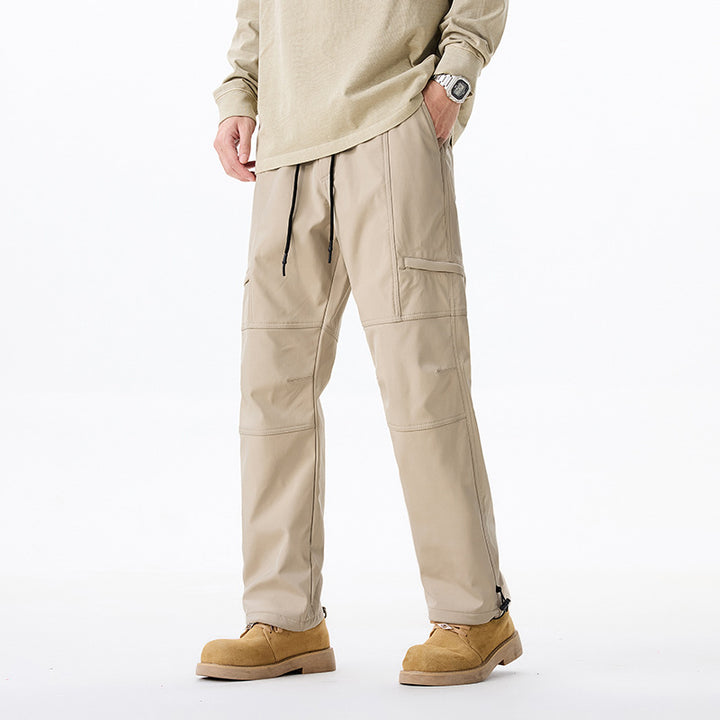 Herren Technische Utility-Cargohose mit verstärkten Kniepaneelen und verstellbarem Saum Echo Archiv