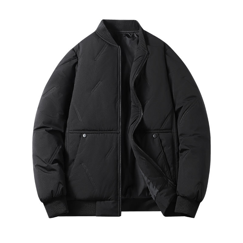 Unisex nan wattierte Steppjacke mit Stehkragen, wasserabweisender Außenhülle und elastischen Bündchen Echo Archiv