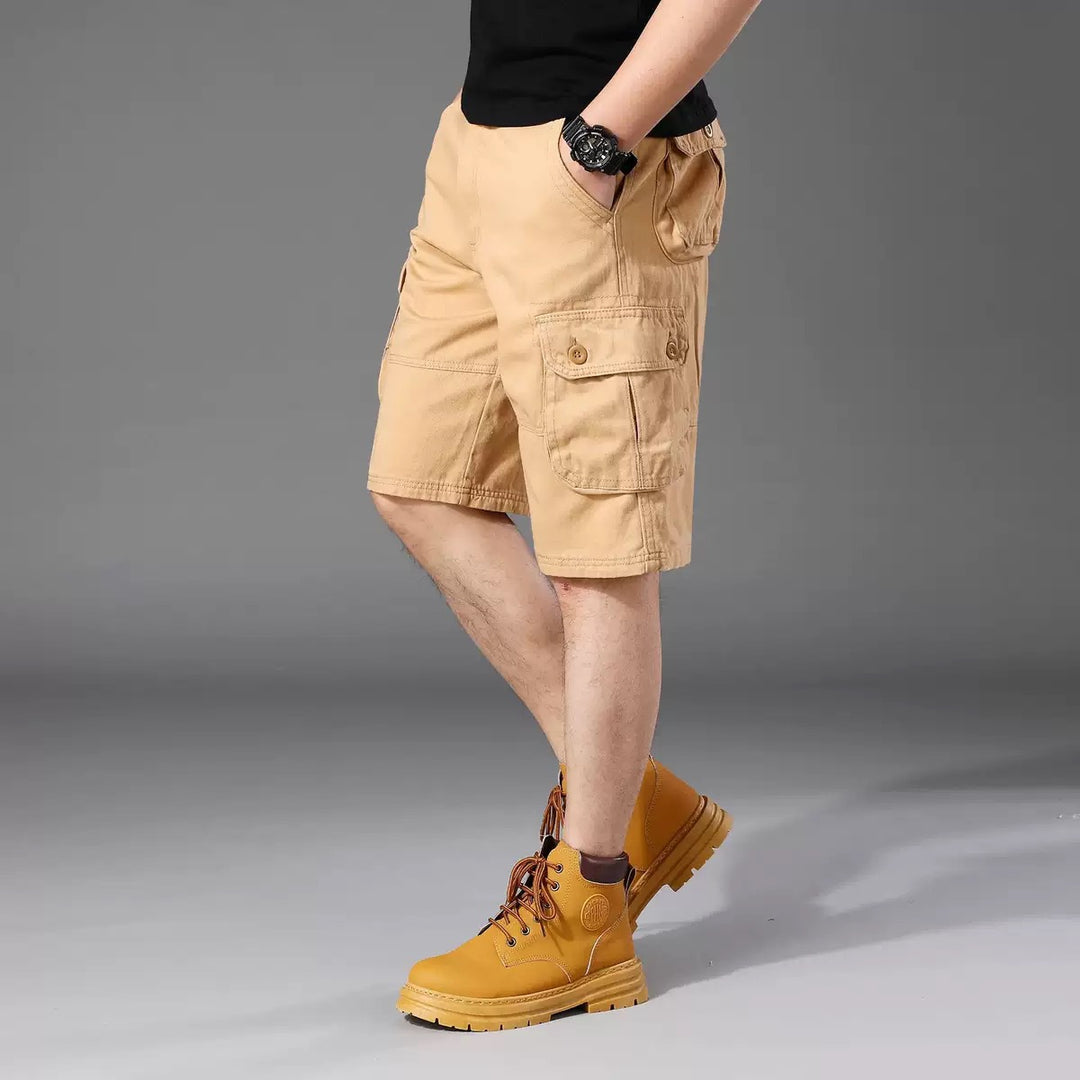 Herren Cargo-Shorts mit einer Vielzahl von praktischen Taschen und verstellbarem Bund Echoarchiv