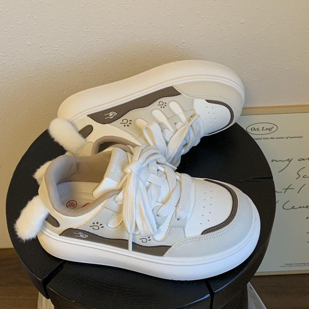 Damen Schnürsneaker mit verspielten Tiermotiven und komfortabler Dämpfung Echo Archiv