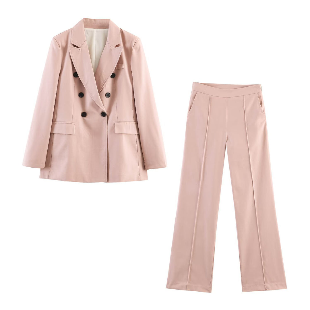 Damen Hochtaillierte Marlene-Hose mit Bügelfalte und seitlichen Eingrifftaschen Echo Archiv