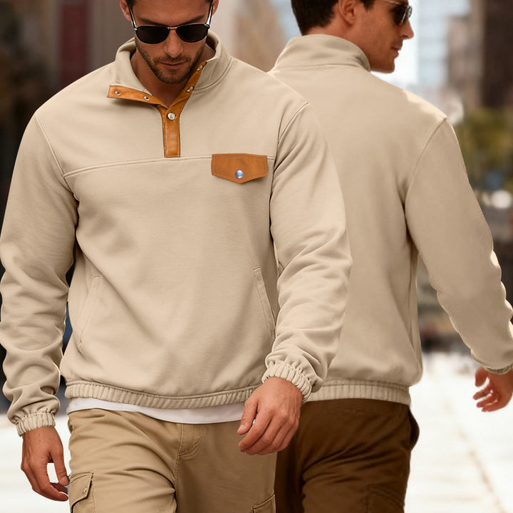 Herren sportlicher Pullover Echoarchiv