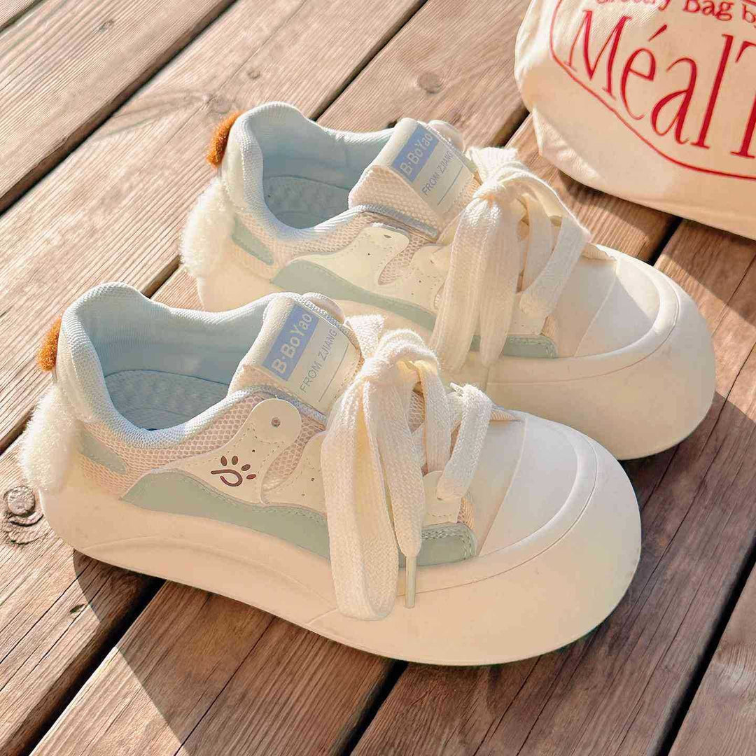 Damen Sneaker mit verspieltem Design und plüschigen Details Echo Archiv