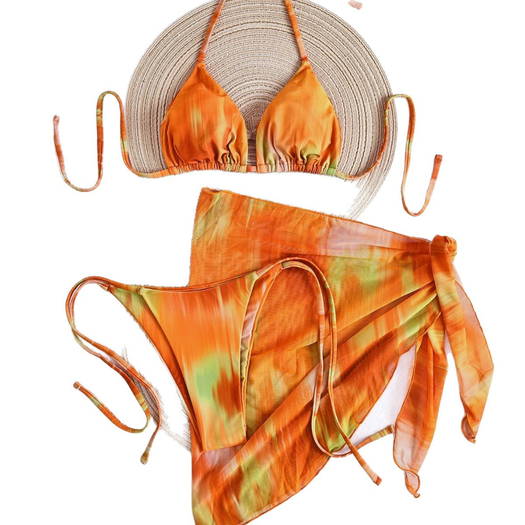 Damen Bikini-Set mit lässigem Wickelrock Echo Archiv