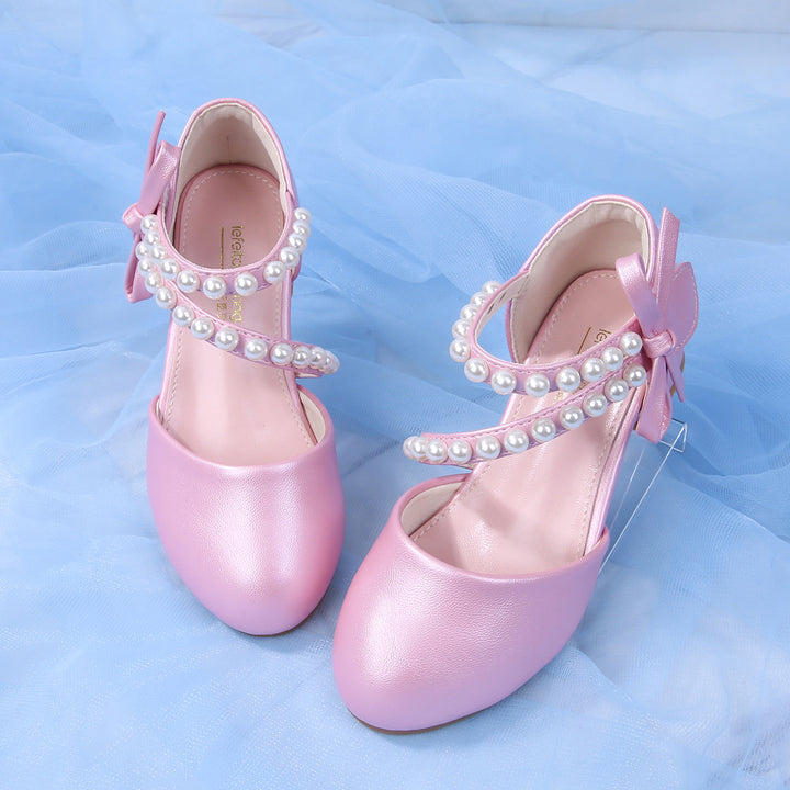 Damen elegante Ballerinas mit Perlenverzierung Echo Archiv