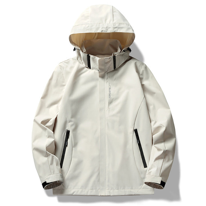 Herren Hochwertige Wasserfeste Outdoor-Jacke Echo Archiv