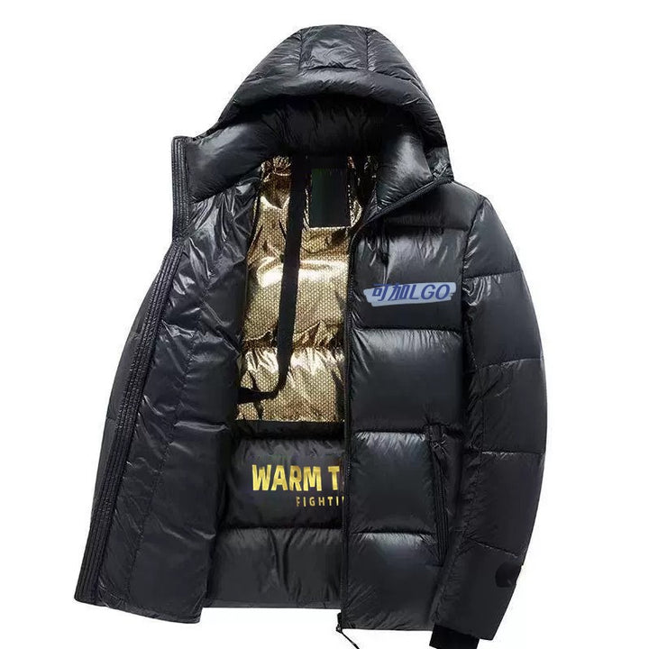 Damen Thermo Pufferjacke mit Kapuze – Célinea
