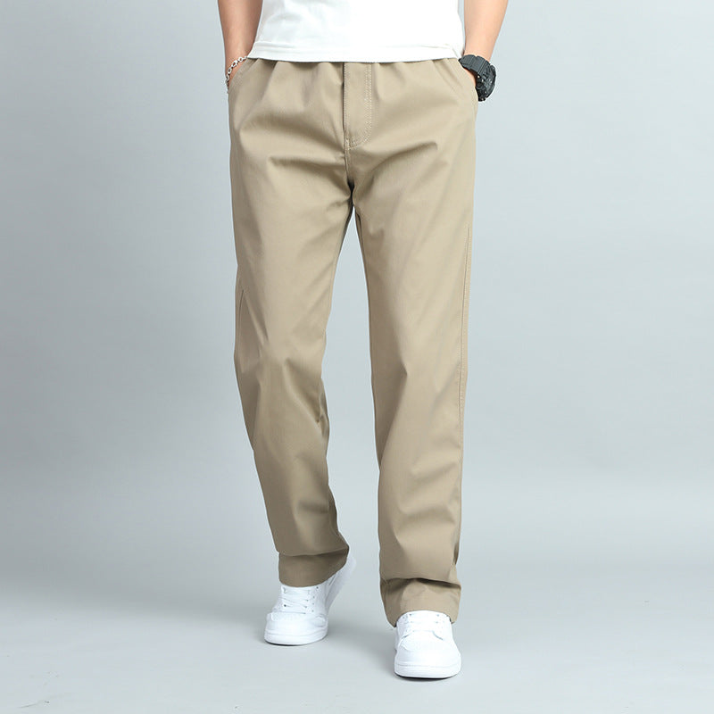 Herren Bequeme Chino Baumwollhose Echo Archive