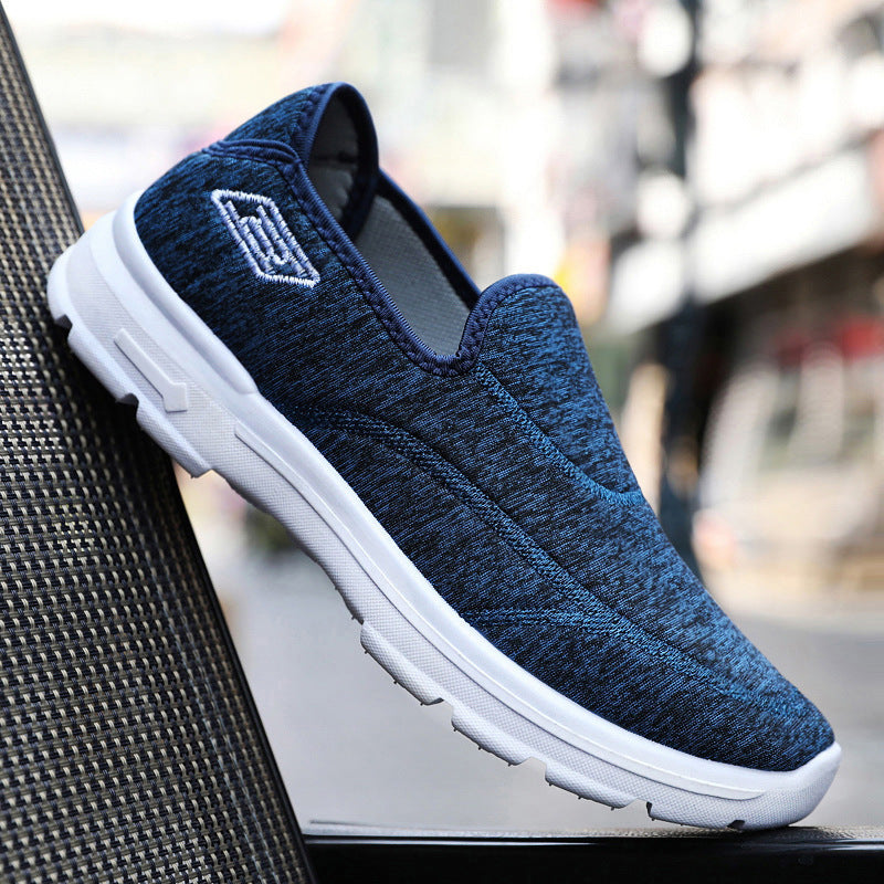 Damen nan leichter Slip-On Strick-Sneaker mit elastischem Einstieg, dämpfender Komfortzwischensohle und rutschfester Profilsohle Echo Archiv