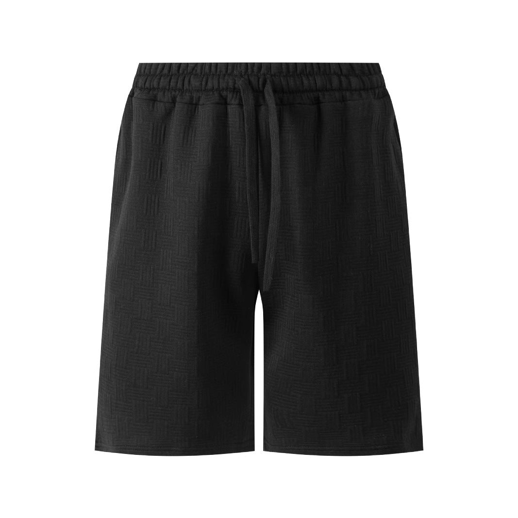 Herren Freizeit-Shorts mit elastischem Bund und innenliegendem Kordelzug Echoarchiv