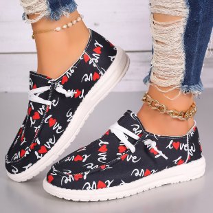 Damen Low‑Top Sneakers im Animal‑Mix mit Schnürung und gepolstertem Komfortfußbett Echo Archiv