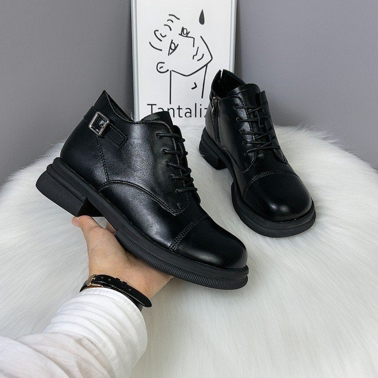 Damen Modische und robuste Schnürstiefeletten Echo Archiv