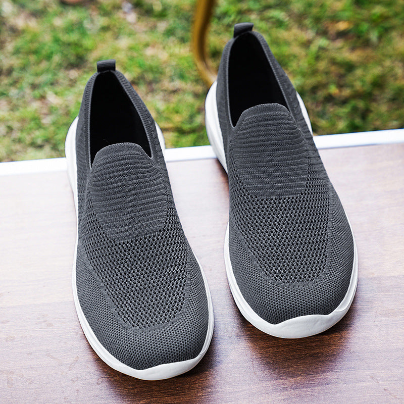 Unisex nan sockenähnlicher Strick-Slipper mit anatomischem Komfortfußbett und flexibler Leichtsohle Echo Archiv