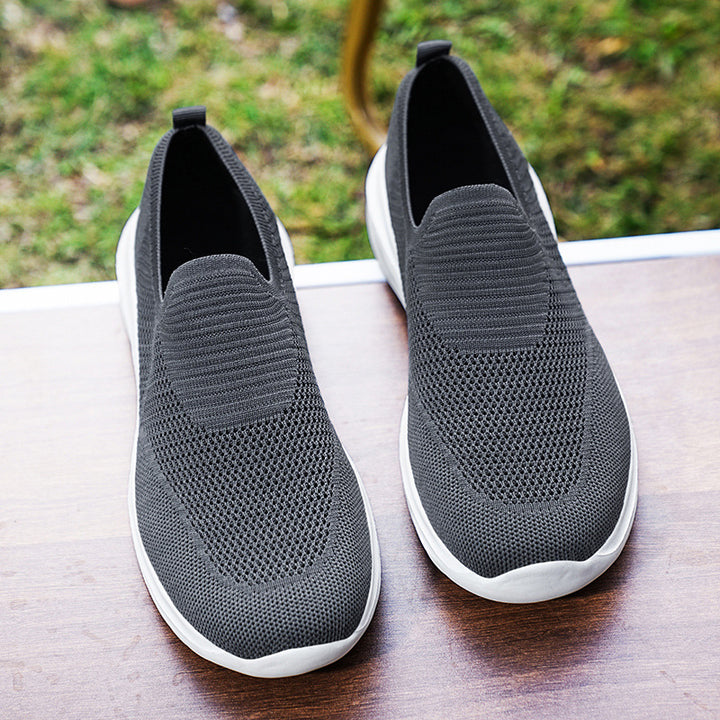 Unisex nan sockenähnlicher Strick-Slipper mit anatomischem Komfortfußbett und flexibler Leichtsohle Echo Archiv