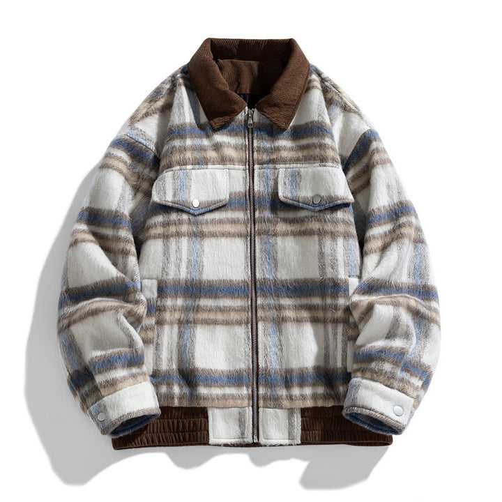 Herren Gemütliche Karojacke Echo Archiv