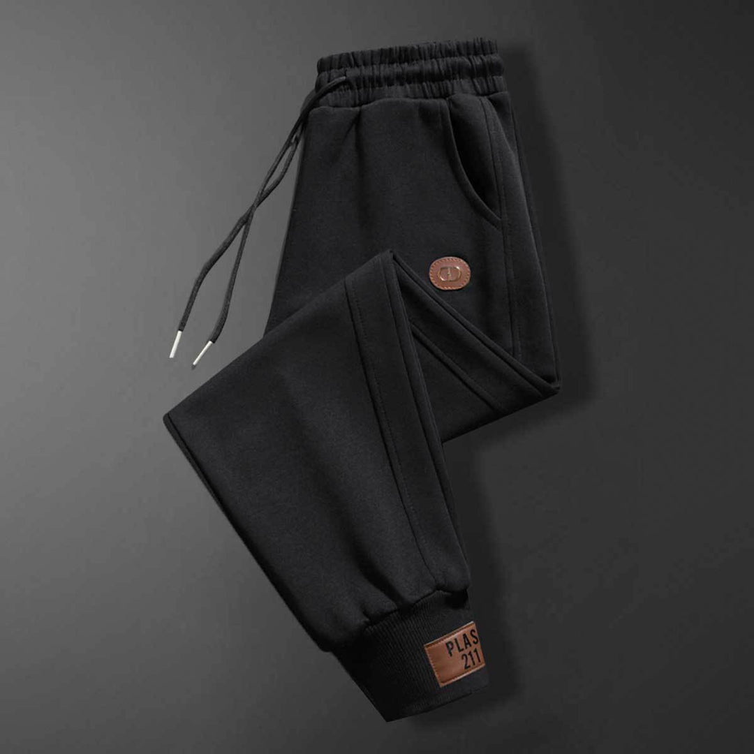 Herren bequeme Sweatpants mit verstellbarem Bund und praktischen Taschen Echoarchiv