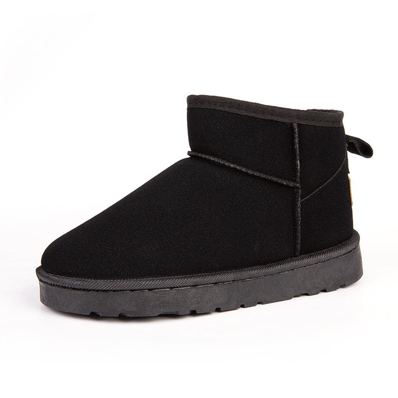 Damen Gefütterte Kurz‑Boots mit Teddyfutter, Slip‑On‑Design und profilierter Gummisohle Echo Archiv