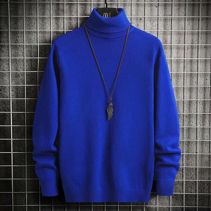 Herren Rollkragenpullover aus weicher Wolle Echoarchiv