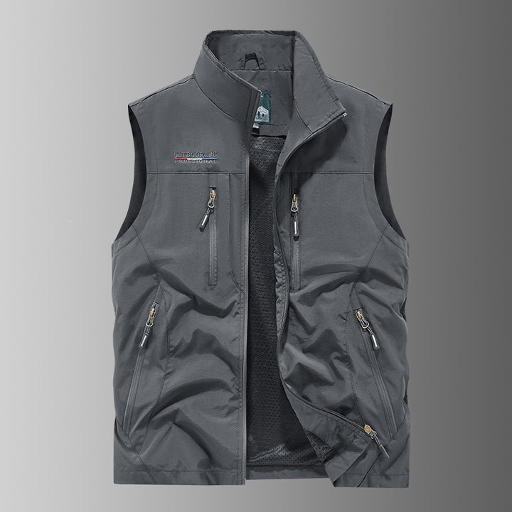 Herren Multifunktionale Outdoor-Weste Echo Archiv 1788242421