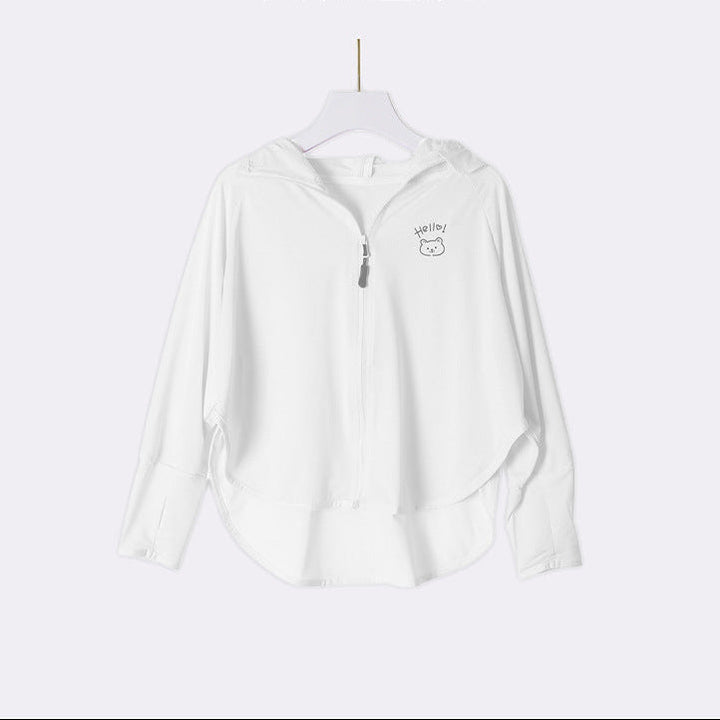 Damen UV-Schutzjacke mit Kapuze und atmungsaktiven Eigenschaften Echo Archiv