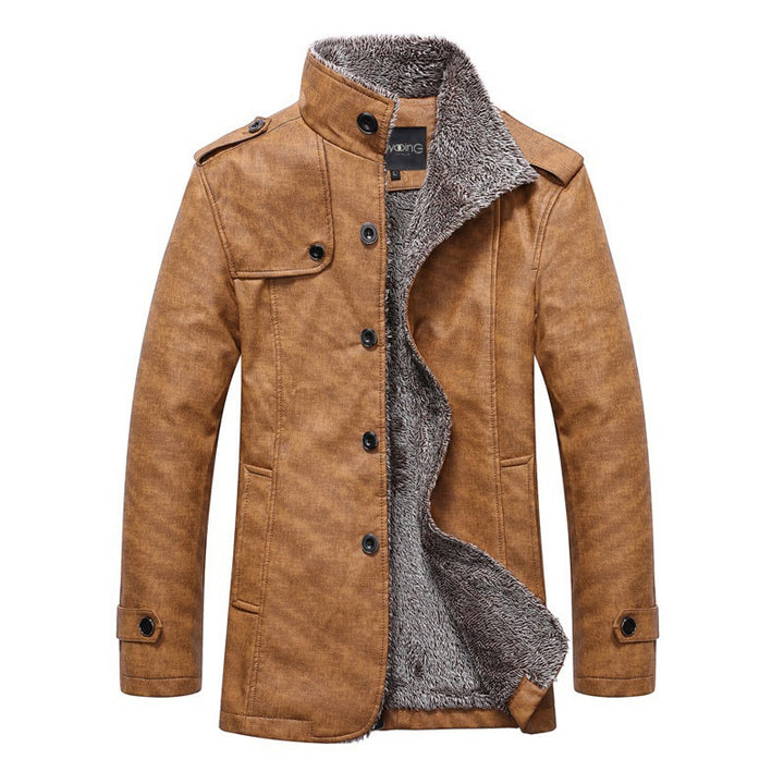 Herren modische Winterjacke mit kuscheligem Innenfutter Echoarchiv