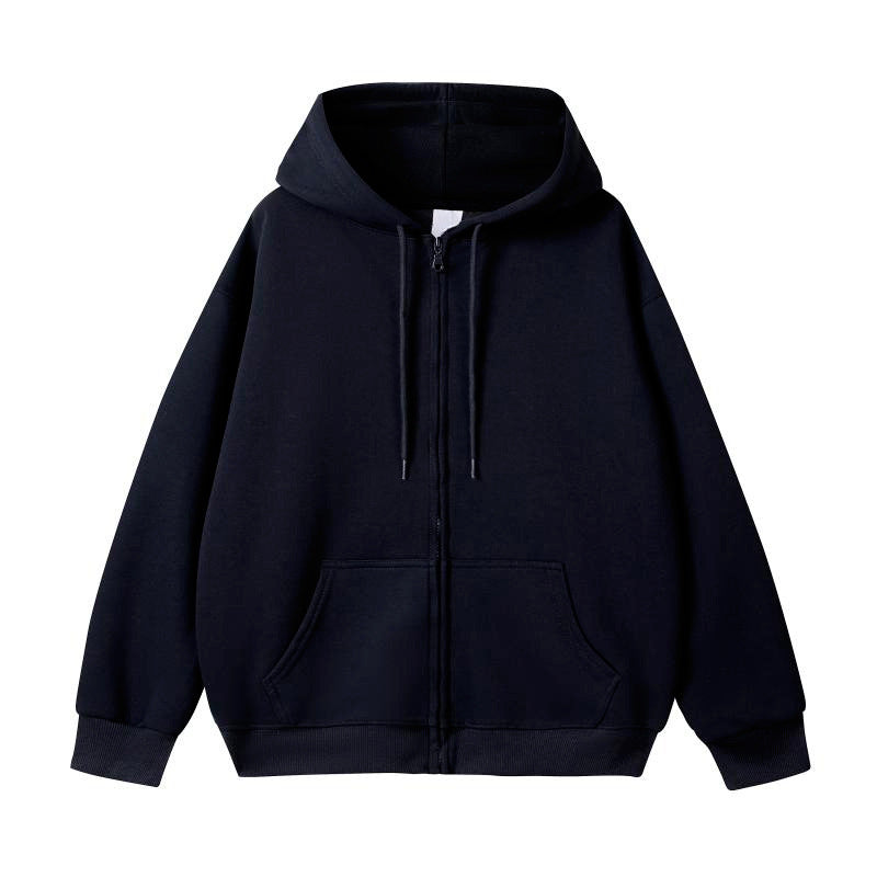 Unisex Oversize-Kapuzenjacke mit durchgehendem Reißverschluss und Kängurutasche Echo Archiv