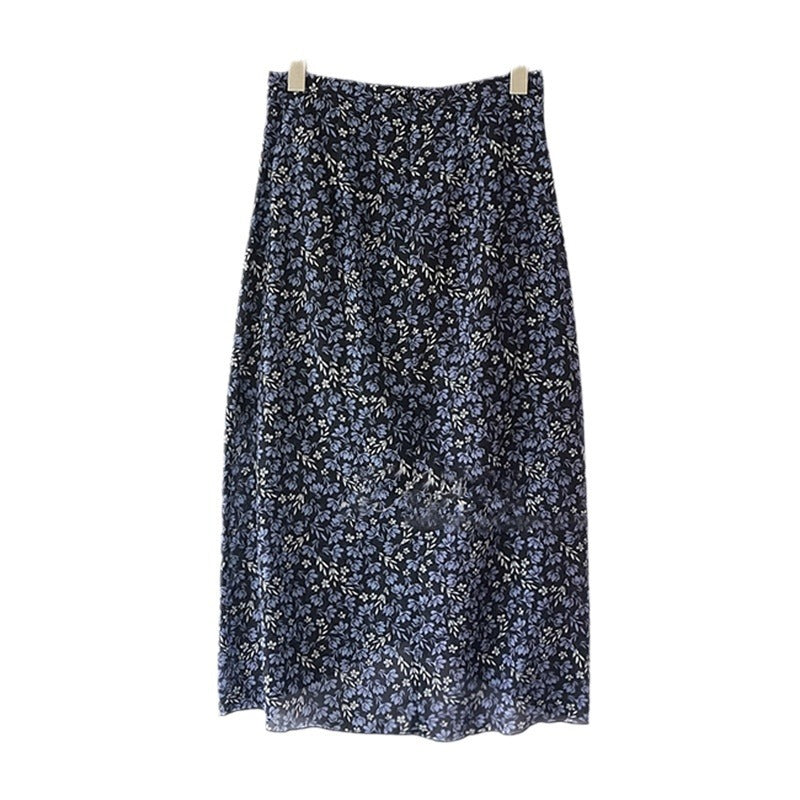 Damen Eleganter Midirock mit drapiertem Design Echoarchiv