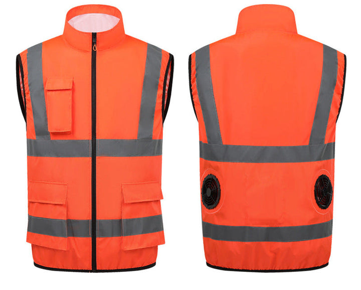 Unisex nan Zwölf-Volt Ersatzlüfter-Doppelset mit Y-Verbindungskabel für Kühljacke Echo Archiv