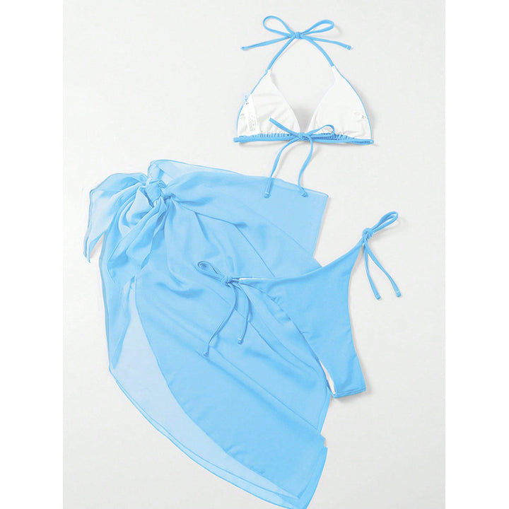 Damen Triangel-Bikini-Set mit elegantem Wickelrock Echo Archiv