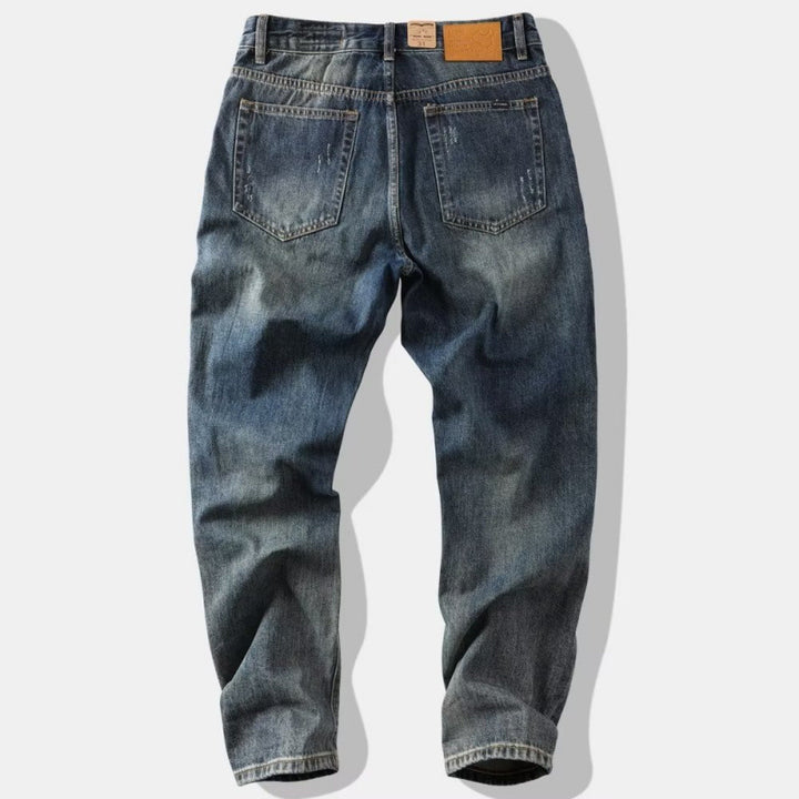 Herren Modische Destroyed Jeans Echo Archiv