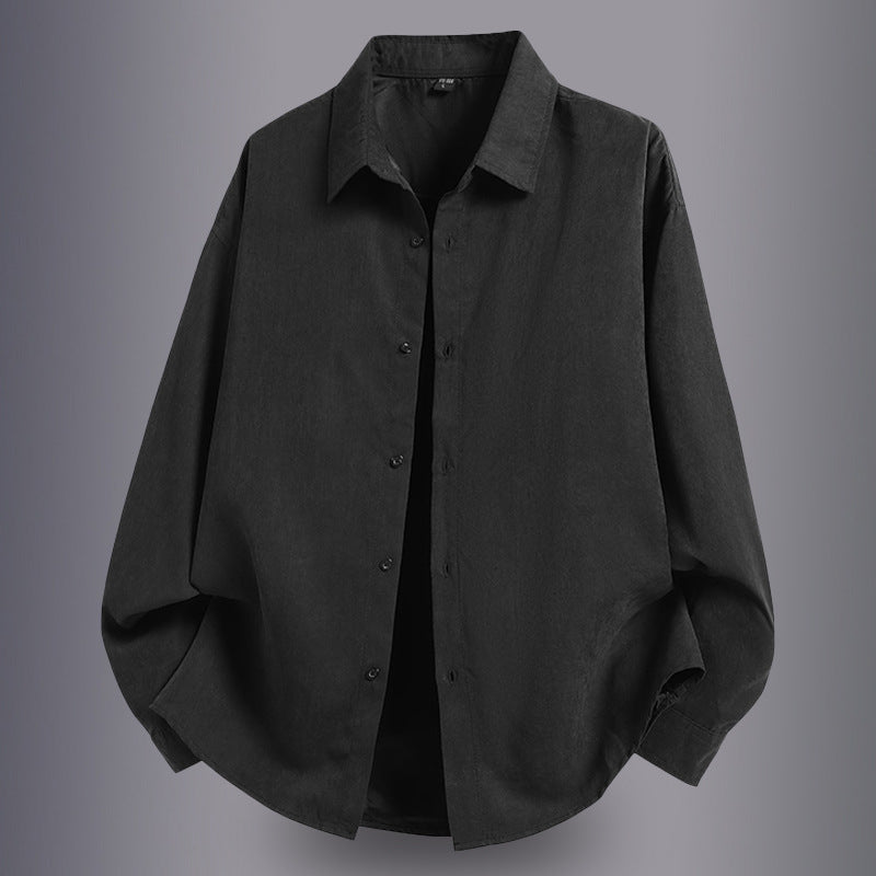 Herren Overshirt aus leichtem Baumwollmaterial mit komfortablem Schnitt Echoarchiv