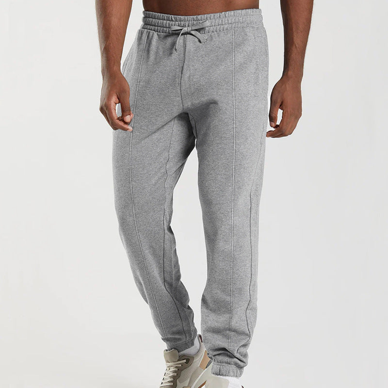 Herren Freizeithose aus hochwertigem Baumwollmix mit elastischem Bund und seitlichen Taschen Echoarchiv
