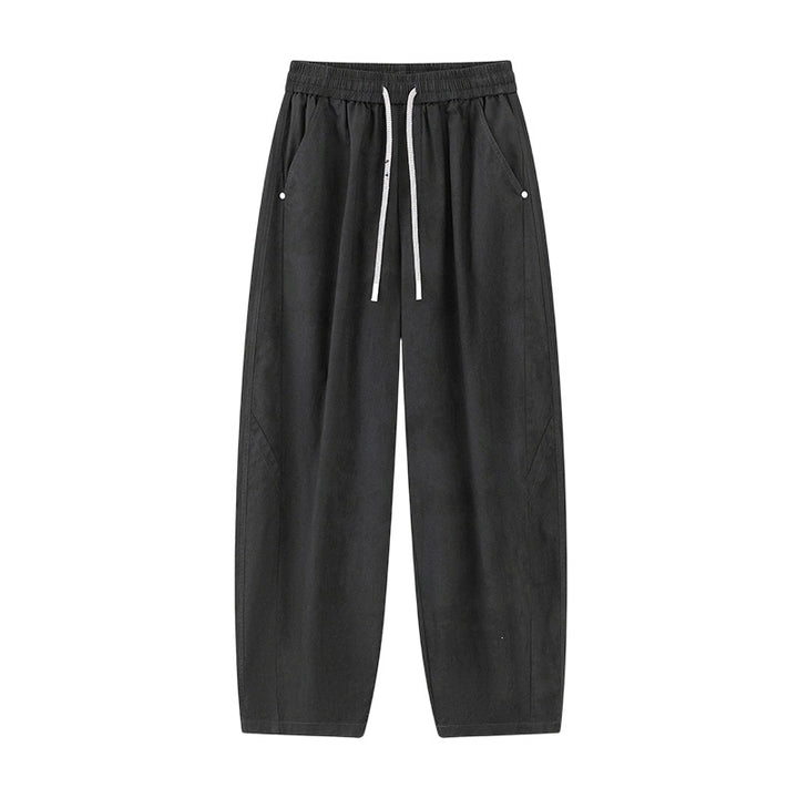 Herren Weite Baggy-Freizeithose mit Tunnelzugbund & Kordelzug Echoarchiv