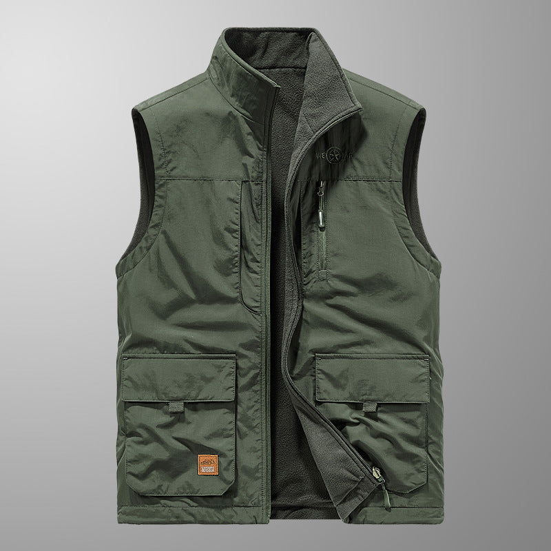 Herren Multifunktionale Fleece-Weste Echo Archiv