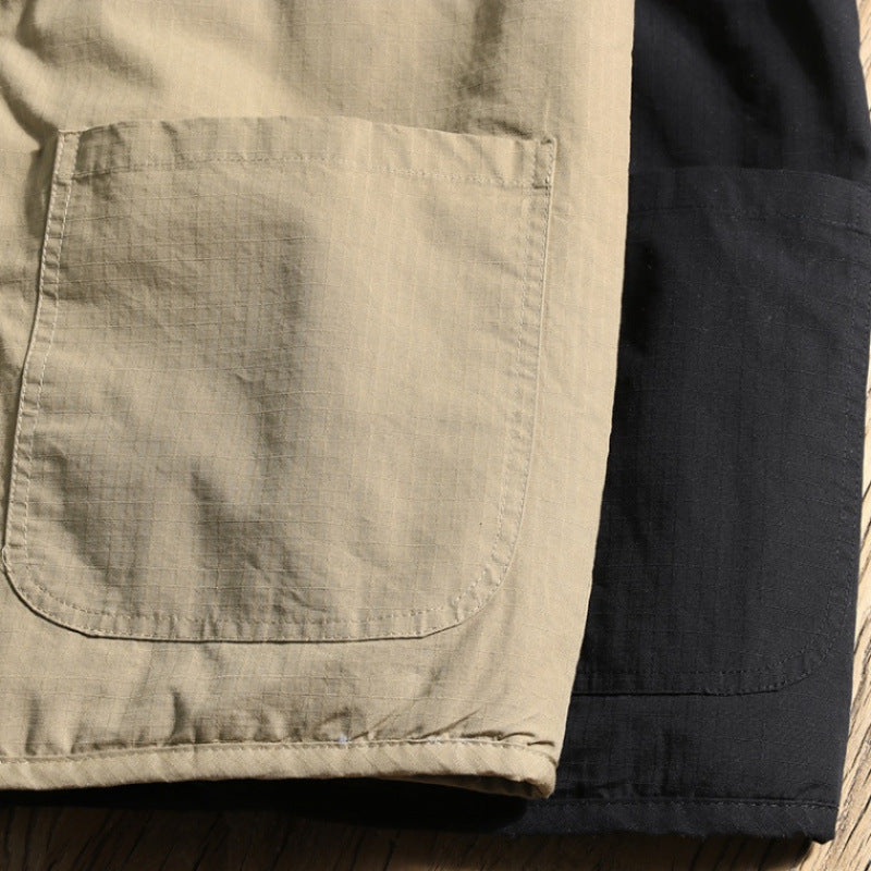 Herren gesteppte Freizeitjacke mit praktischem Kragen und innovativen Innenfutter Echoarchiv